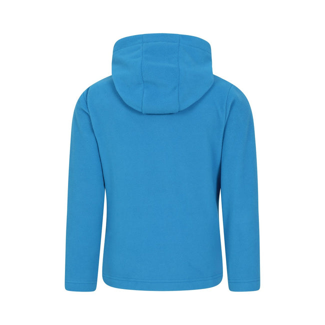 Cobalt - Back - Mountain Warehouse Childrens-Kids Camber Full Zip Hoodie