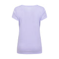 Lilac - Back - Mountain Warehouse Womens-Ladies Agra Quick Dry T-Shirt