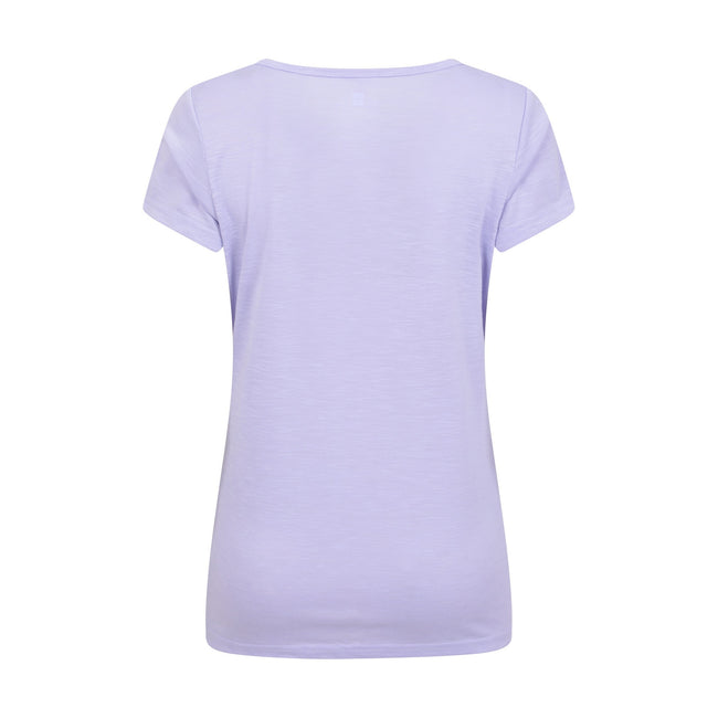 Lilac - Back - Mountain Warehouse Womens-Ladies Agra Quick Dry T-Shirt