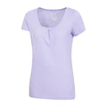 Lilac - Side - Mountain Warehouse Womens-Ladies Agra Quick Dry T-Shirt