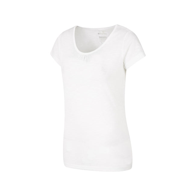 White - Lifestyle - Mountain Warehouse Womens-Ladies Agra Quick Dry T-Shirt