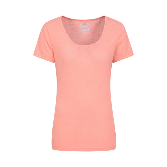 Coral - Front - Mountain Warehouse Womens-Ladies Agra Quick Dry T-Shirt