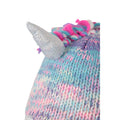 Blue-Pink - Close up - Mountain Warehouse Childrens-Kids Unicorn Bomber Hat