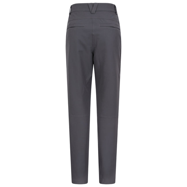 Dark Grey - Back - Mountain Warehouse Womens-Ladies Arctic II Stretch Fleece Lined Regular Trousers