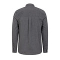 Grey - Back - Mountain Warehouse Mens Bamford Melange Shirt
