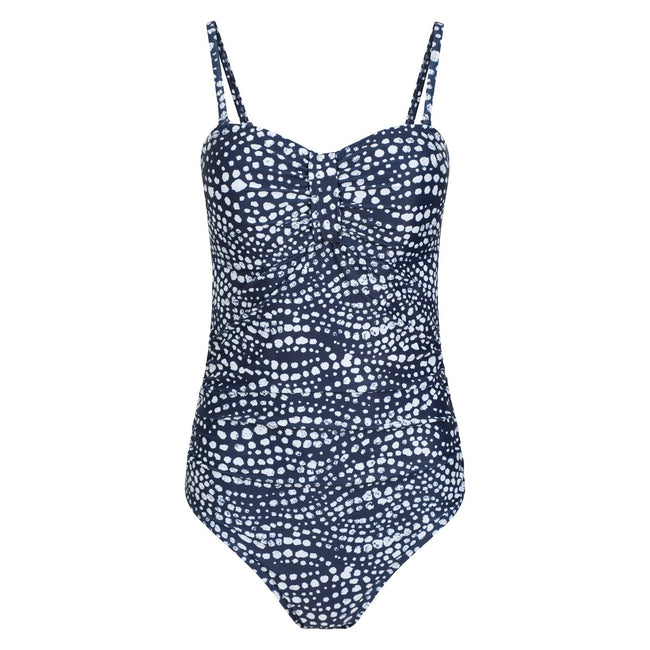 Navy - Front - Mountain Warehouse Womens-Ladies Resort Tummy Control One Piece Swimsuit