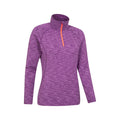 Berry - Side - Mountain Warehouse Womens-Ladies Bend & Stretch Half Zip Midlayer