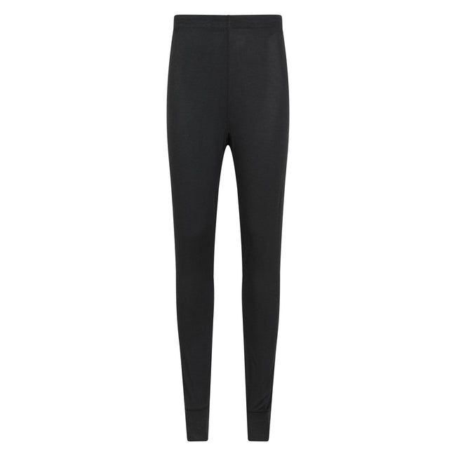 Black - Front - Mountain Warehouse Womens-Ladies Keep The Heat Base Layer Bottoms