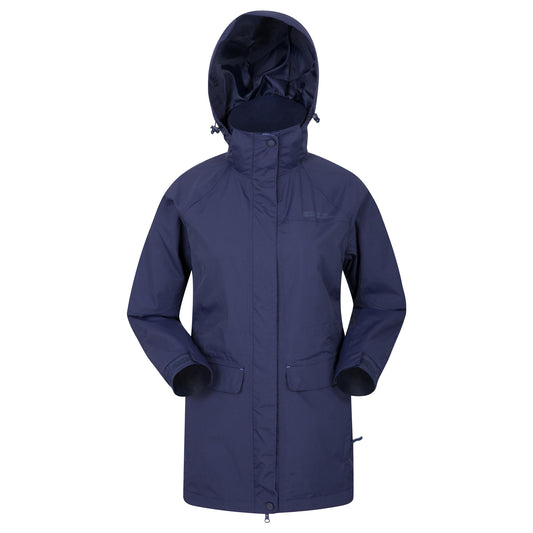 Navy - Front - Mountain Warehouse Womens-Ladies Glacial Extreme Waterproof Jacket