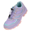 Purple - Front - Mountain Warehouse Childrens-Kids Approach Running Trainers