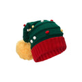 Green-Red-Yellow - Side - Mountain Warehouse Christmas Tree Beanie
