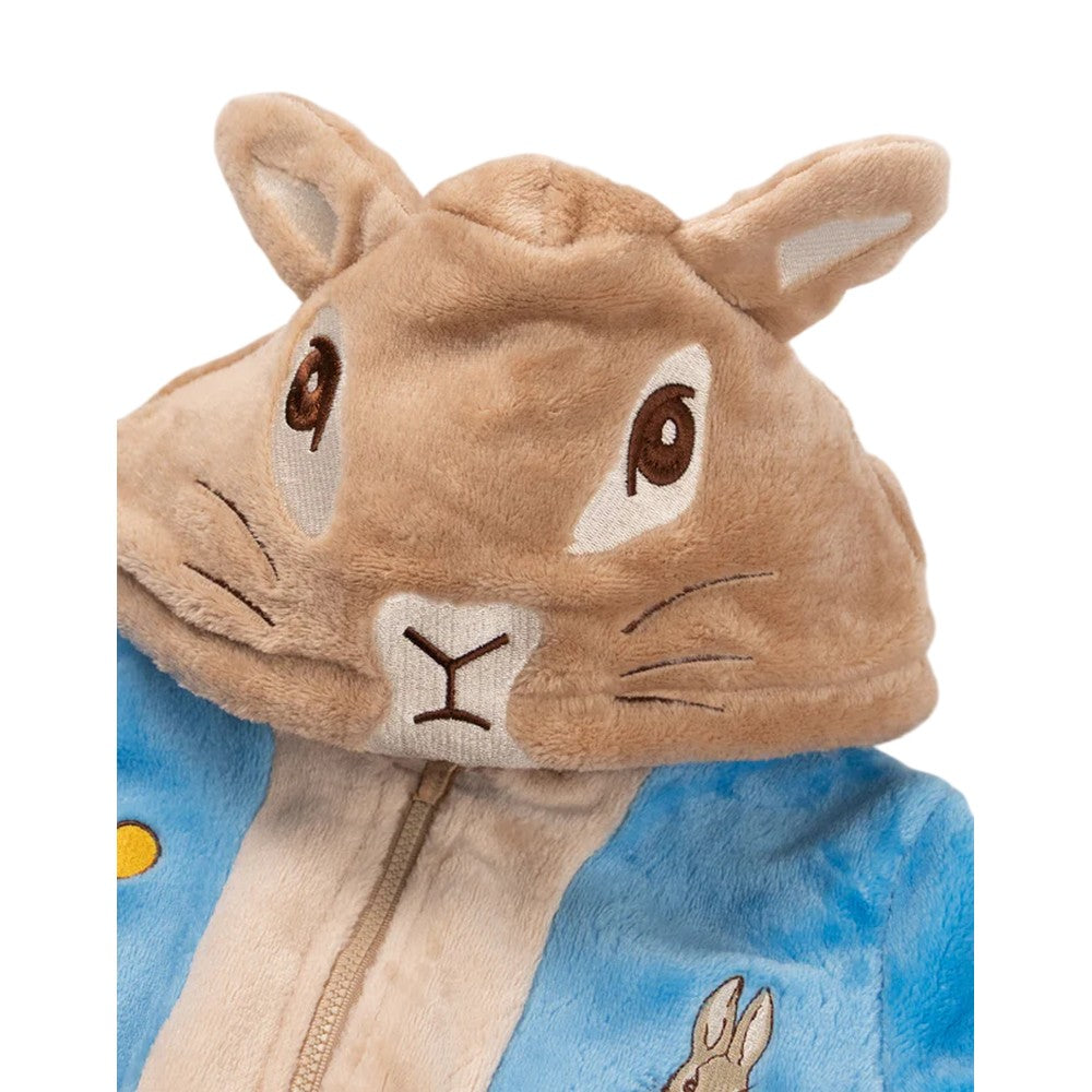 Blue - Side - Peter Rabbit Childrens-Kids Character Sleepsuit