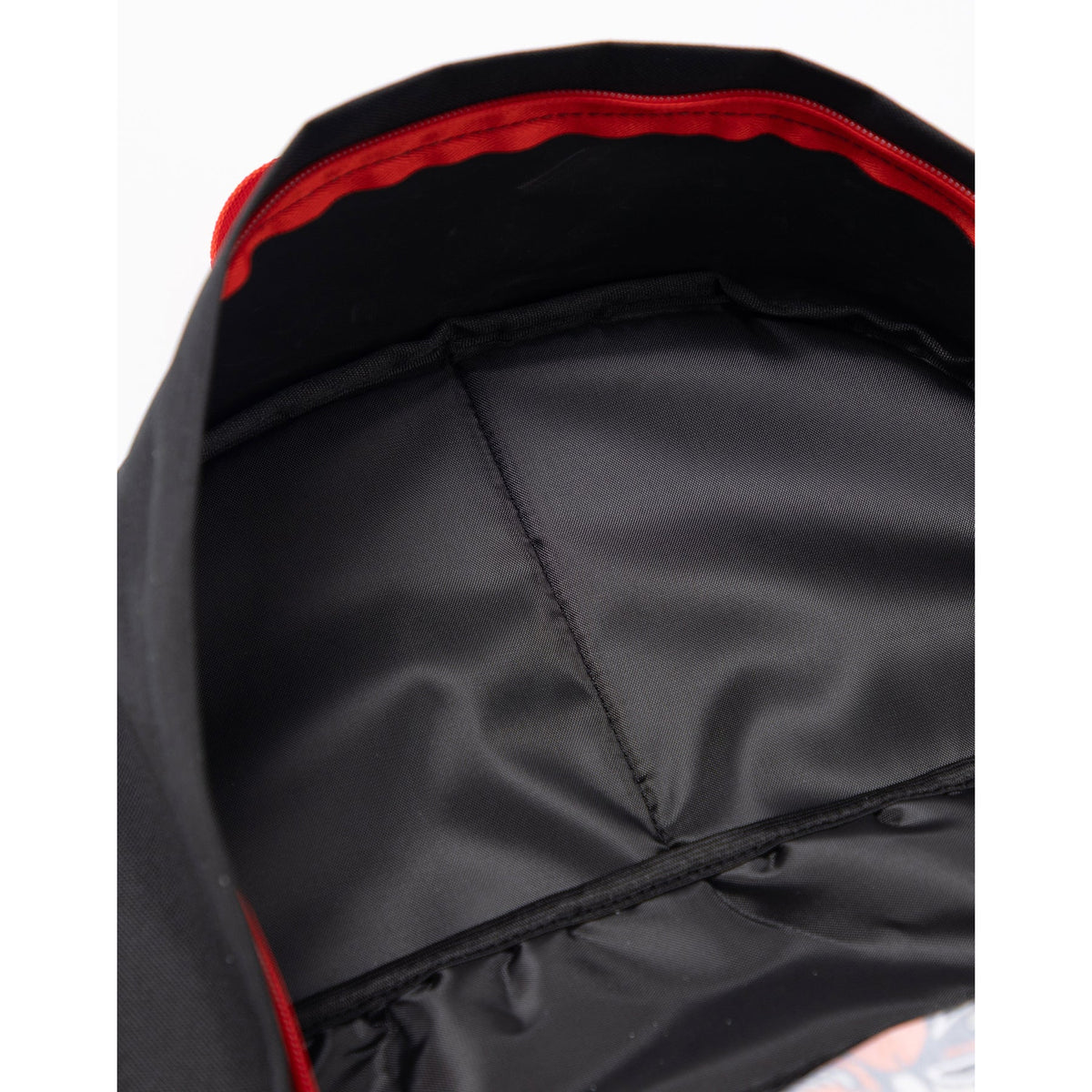 Black - Close up - Stranger Things Hellfire Club Graphic Print Polyester Backpack