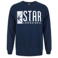 Blue - Front - Flash Unisex Adults TV STAR Laboratories Sweater