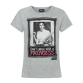 Grey - Front - Star Wars Childrens Girls Dont Mess With A Princess T-Shirt