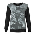 Black - Front - Nightmare Before Christmas Womens-Ladies Sublimation Sweater