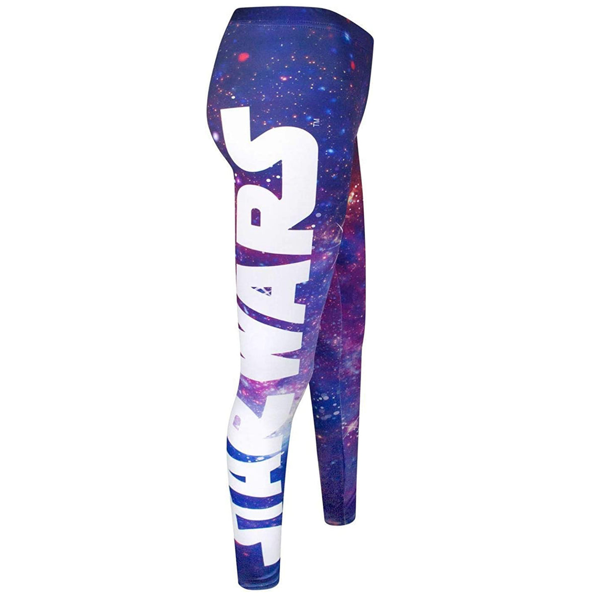 Multicoloured - Side - Star Wars Womens-Ladies Cosmic Leggings