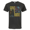 Deep Charcoal - Front - Amplified Official Mens Guns N Roses Appetite Attack Mens T-Shirt