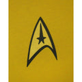 Yellow - Back - Star Trek Official Mens Command Uniform T-Shirt
