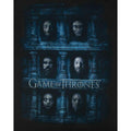Black - Side - Game Of Thrones Womens-Ladies Hall Of Faces T-Shirt