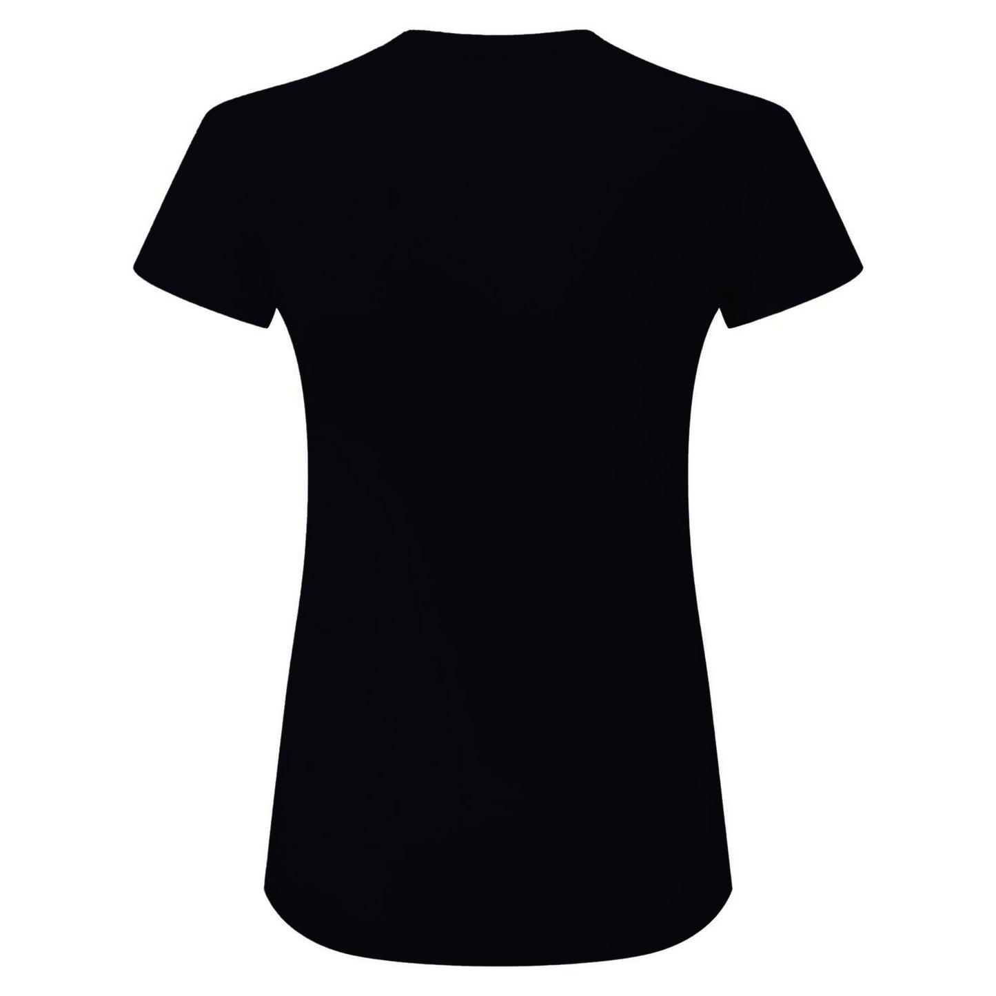 Black - Back - The Walking Dead Womens-Ladies Zombies T-Shirt