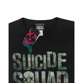 Black - Back - Suicide Squad Womens-Ladies Logo T-Shirt