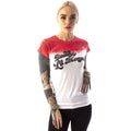 White - Back - Suicide Squad Womens-Ladies Daddy`s Lil Monster T-Shirt