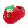 Red - Front - Shopkins Womens-Ladies Strawberry Kiss 3D Slippers