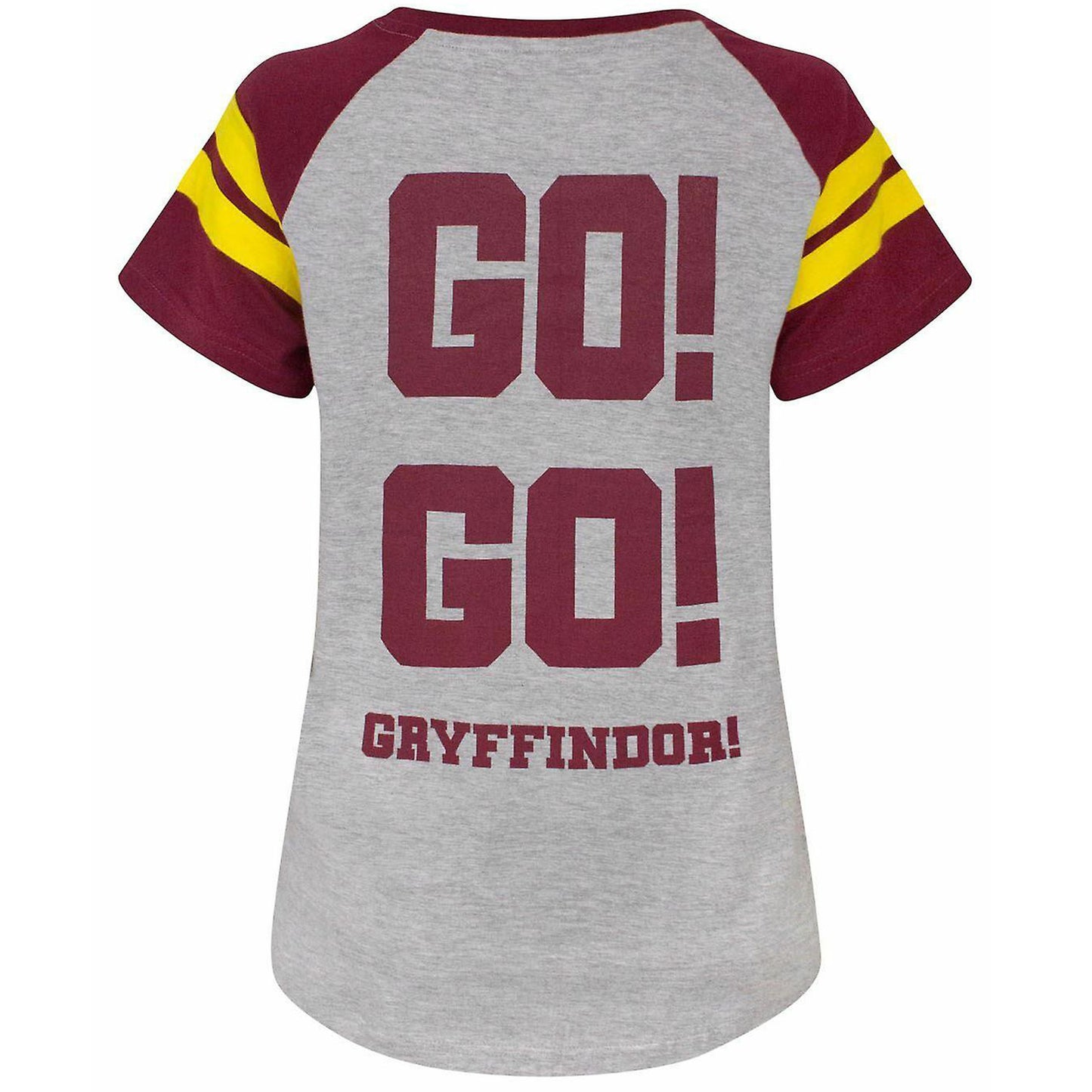 Multicoloured - Back - Harry Potter Womens-Ladies Quidditch Team Captain T-Shirt