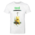 White - Front - Ted Official Mens Bathroom T-Shirt