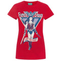 Red - Front - Wonder Woman Womens-Ladies Join The Fight T-Shirt