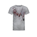 Grey - Front - The Walking Dead Official Mens Daryl Dixon Handprint T-Shirt
