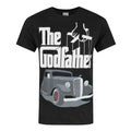 Black - Front - The Godfather Official Mens Logo T-Shirt