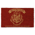 Red - Back - Harry Potter Official Welcome To Hogwarts Door Mat