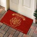 Red - Side - Harry Potter Official Welcome To Hogwarts Door Mat