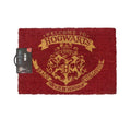Red - Front - Harry Potter Official Welcome To Hogwarts Door Mat