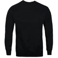 Black - Back - Batman Official Mens Distressed Logo Sweatshirt