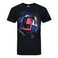 Black - Front - Judge Dredd Official Mens Cover Art T-Shirt