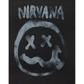 Black - Back - Nirvana Official Boys Smiley Logo T-Shirt