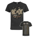 Charcoal - Back - Amplified Official Mens AC-DC Comics Rock Or Bust T-Shirt