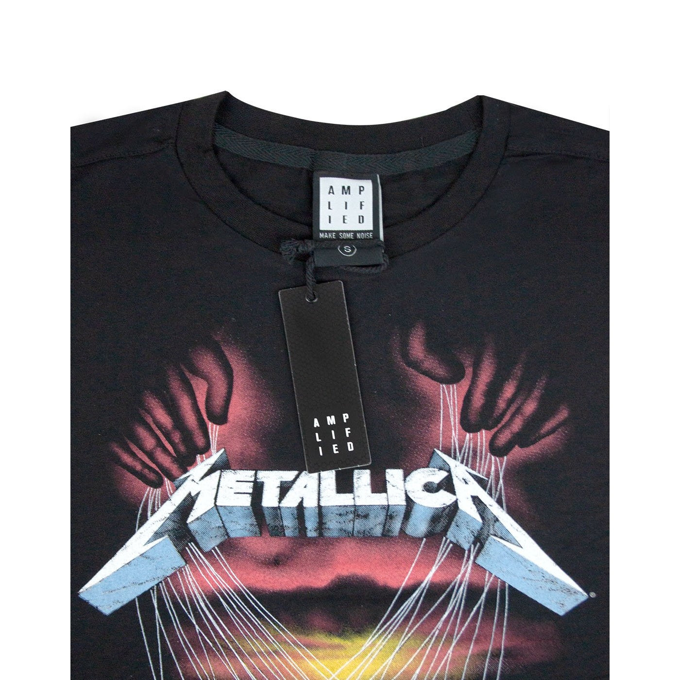Black - Lifestyle - Amplified Womens-Ladies Metallica Master Of Puppets Sleeveless T-Shirt