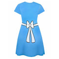 White-Blue - Back - Alice In Wonderland Womens-Ladies Costume Dress