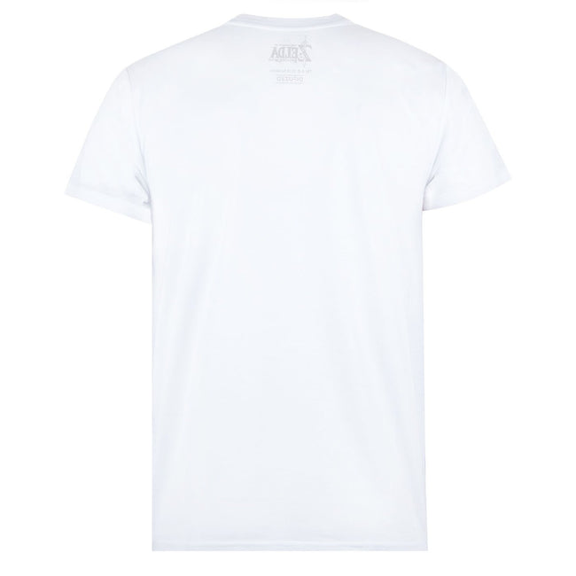 White-Green-Brown - Back - The Legend of Zelda Mens Classic Costume Cosplay T-Shirt