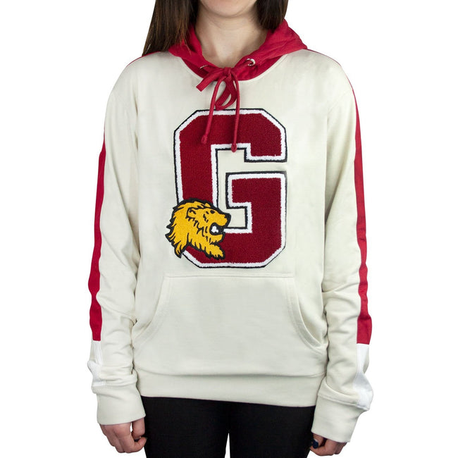 Red-White - Back - Harry Potter Unisex Gryffindor G Patch Hoodie