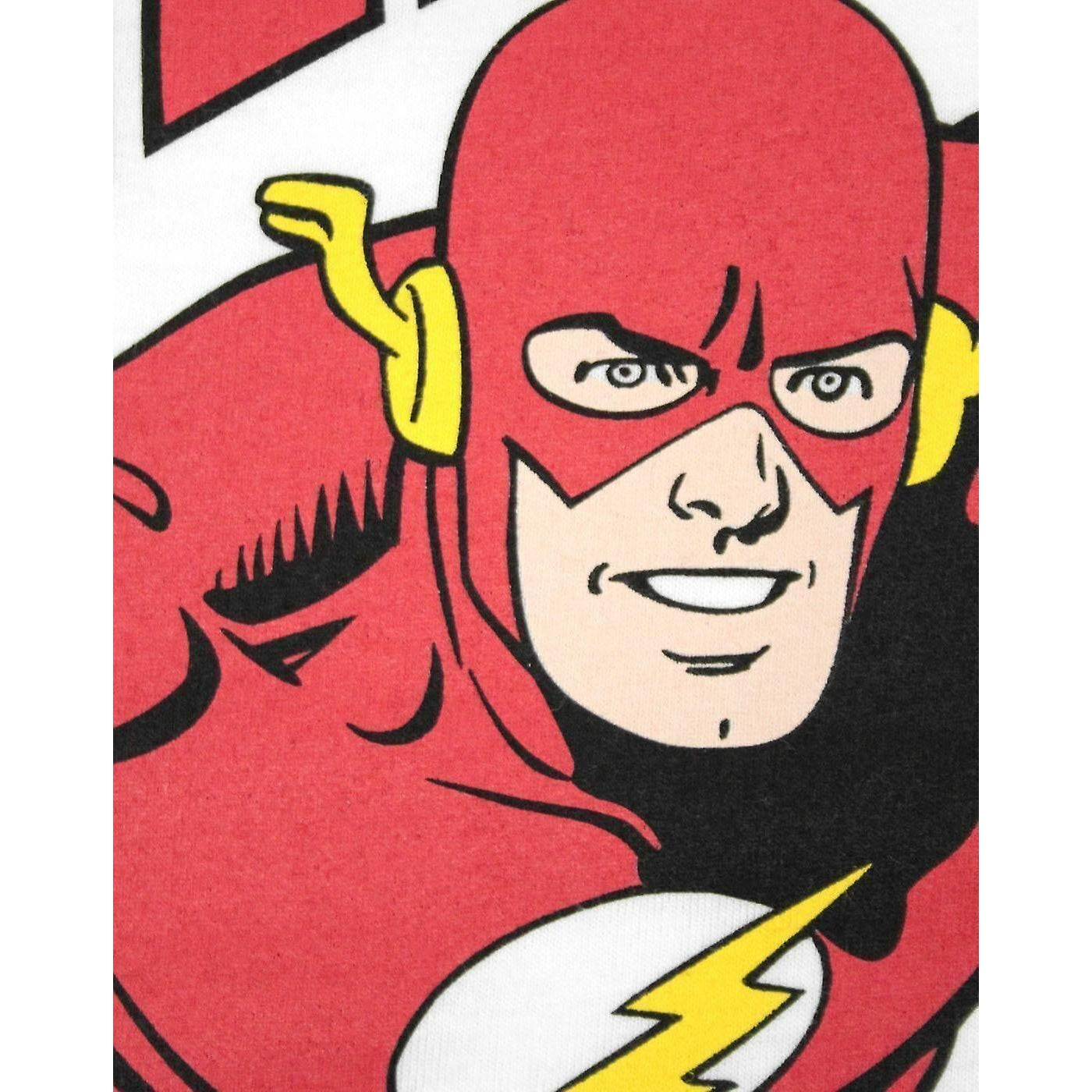 White-Red - Lifestyle - The Flash Mens The Scarlet Speedster T-Shirt
