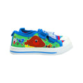 Green-Blue - Back - Hey Duggee Childrens-Kids Canvas Shoes