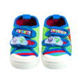 Green-Blue - Side - Hey Duggee Childrens-Kids Canvas Shoes
