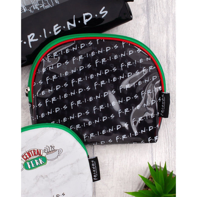 Black-White-Green - Lifestyle - Friends Cosmetic Case Set (Pack of 3)