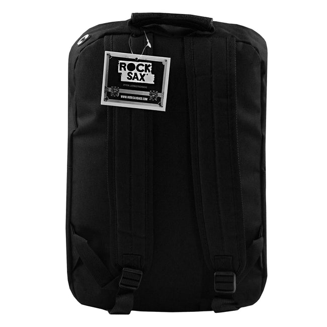 Black-Yellow - Back - Rock Sax MCR Killjoy My Chemical Romance Backpack