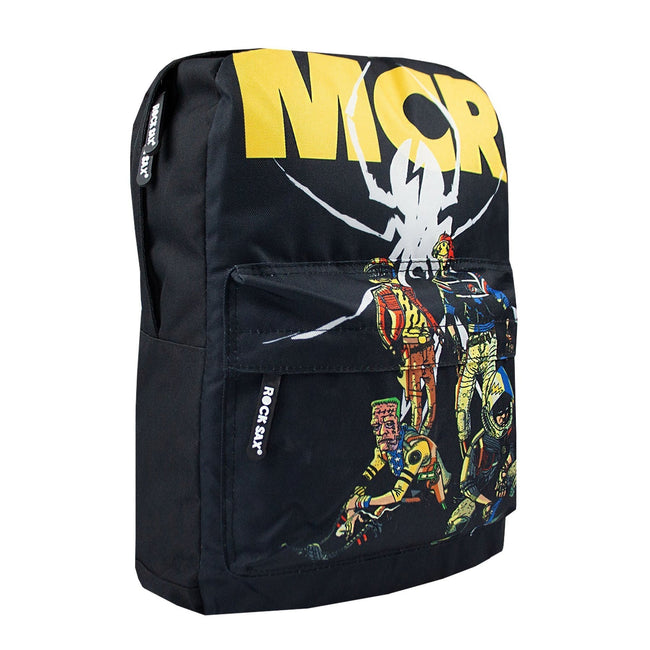 Black-Yellow - Front - Rock Sax MCR Killjoy My Chemical Romance Backpack